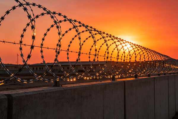 Galvanized Razor Wire